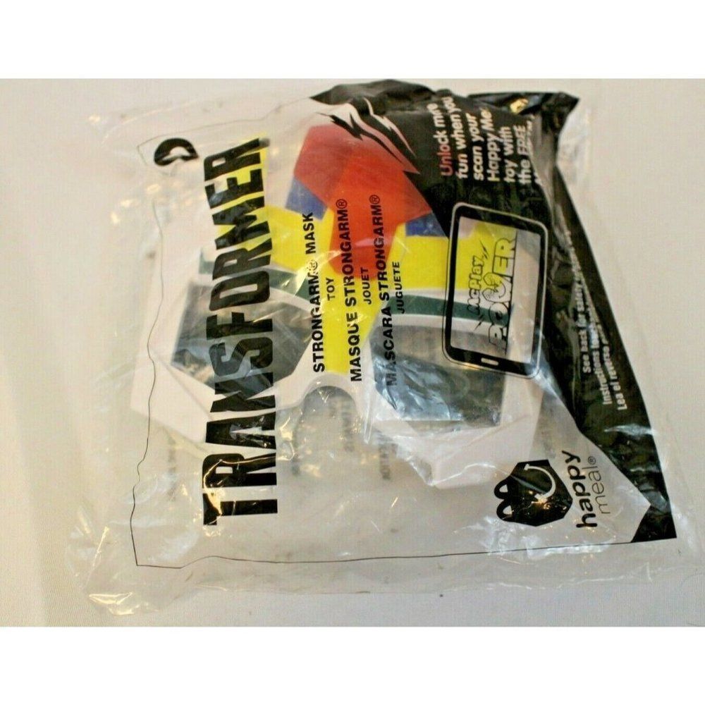 NEW Sealed Transformers Strongarm Mask 2016 McDonald's Happy Meal Toy #6